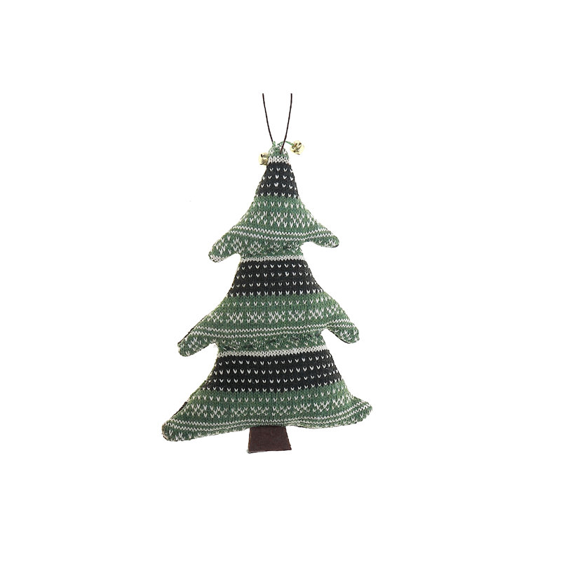 Ornement en forme d'arbre grand - ensemble de 4, H 10 po x l 6 po x P 1 po, 4