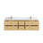 Sonoma Floating Teak 72'' Double Bathroom Vanity with Top-100542297
