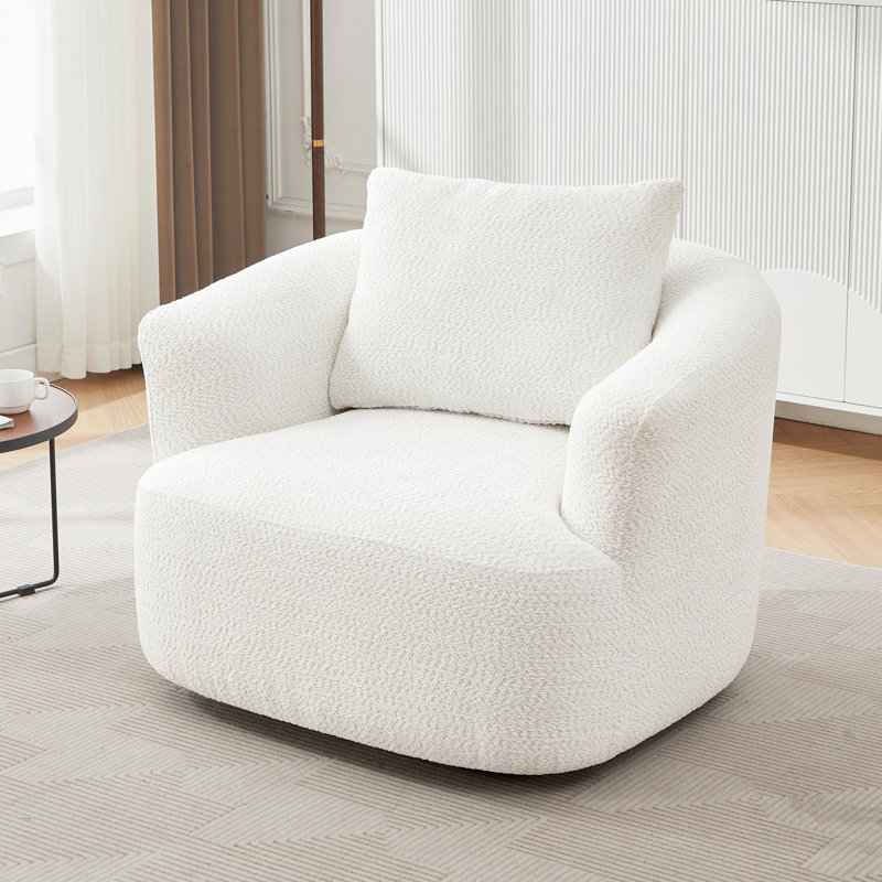 Chaise pivotante à 360 °, Beige