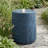 Textured Spiral LED Outdoor Bubble Fountain - Blue-1735162691