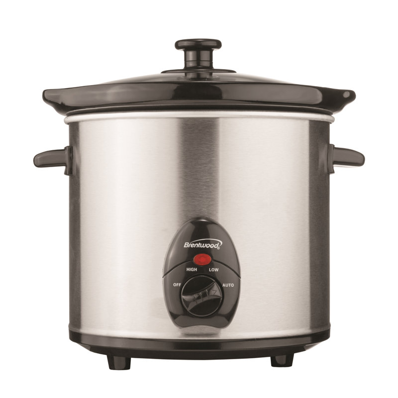 Mijoteuse 3 pintes Brentwood Appliances, Acier inoxydable