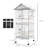 168cm Pointed Top Floor Bird Cage with Wheels