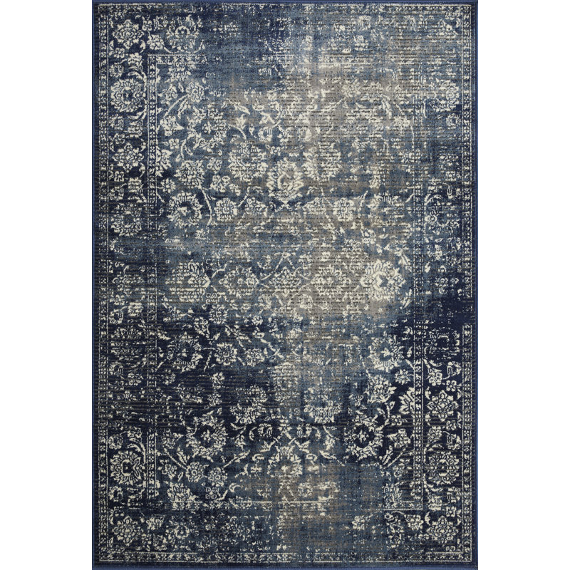 Raashid Floral Indoor Rug, Rectangle 4' x 6'