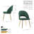 Liara 18.11'' H Velvet Upholstered Side Chair-440620741-535617364