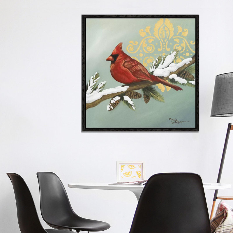 Winter Bird II, Black, 93.98 cm H x 93.98 cm W