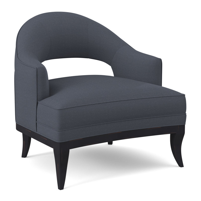 Mariposa Armchair, Vintage Ebony, Libby Linen