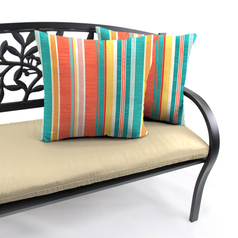 16" x 16" Outdoor Throw Pillow, Kodi Cornhusk
