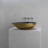 Vast Studio Round Vessel Sink – Modern Matte Finish, Countertop Bathroom Basin for Luxury Spa & Contemporary Homes