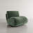 Caleb Swivel Upholstered Accent Chair with Removable Back Cushion-648039768