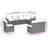  Garden Sofa Set Beige