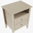 Set of 2 18" Fluted 2-Drawer Nightstands, Modern Beige Bedroom Bedside Tables, Sofa Side End Tables with Storage-129366148-129366147