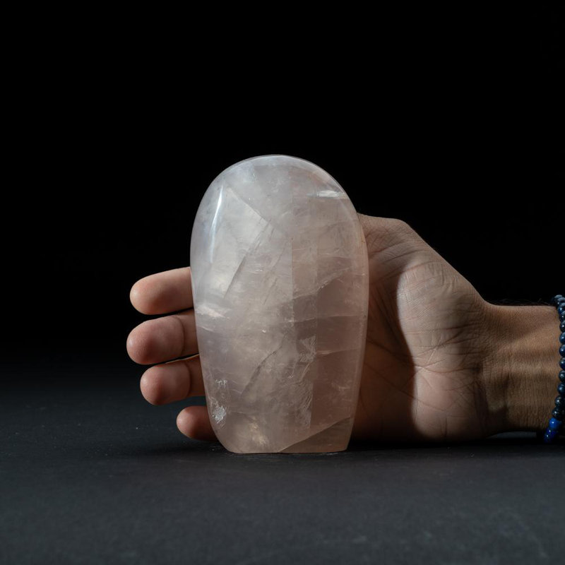 Polished Rose Quartz Freeform (1.4 lbs)