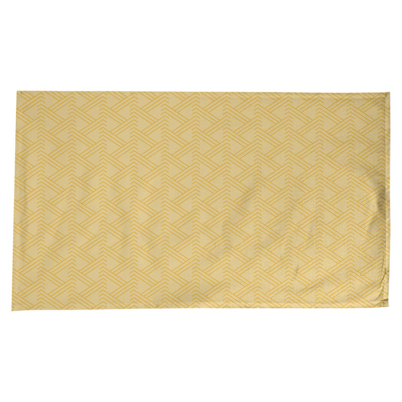 Classic Zig Zag Tablecloth, Yellow