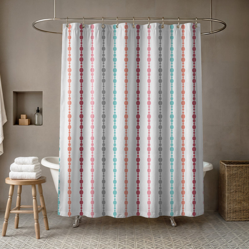 Norgate Polka Dots Shower Curtain