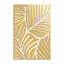 Abstrait feuille de palmier à motif mural moderne abstrait décoratif décoratif à suspendre en métal-124839490-124839488