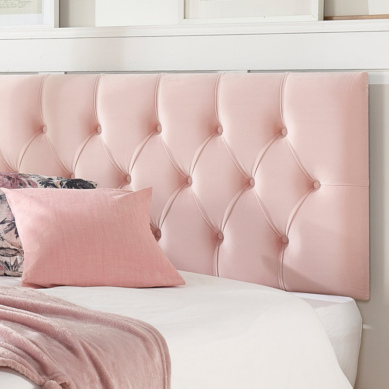 Amanjot Upholstered Divan Bed with Mattress, Small Double (4'), Rose, No Drawers