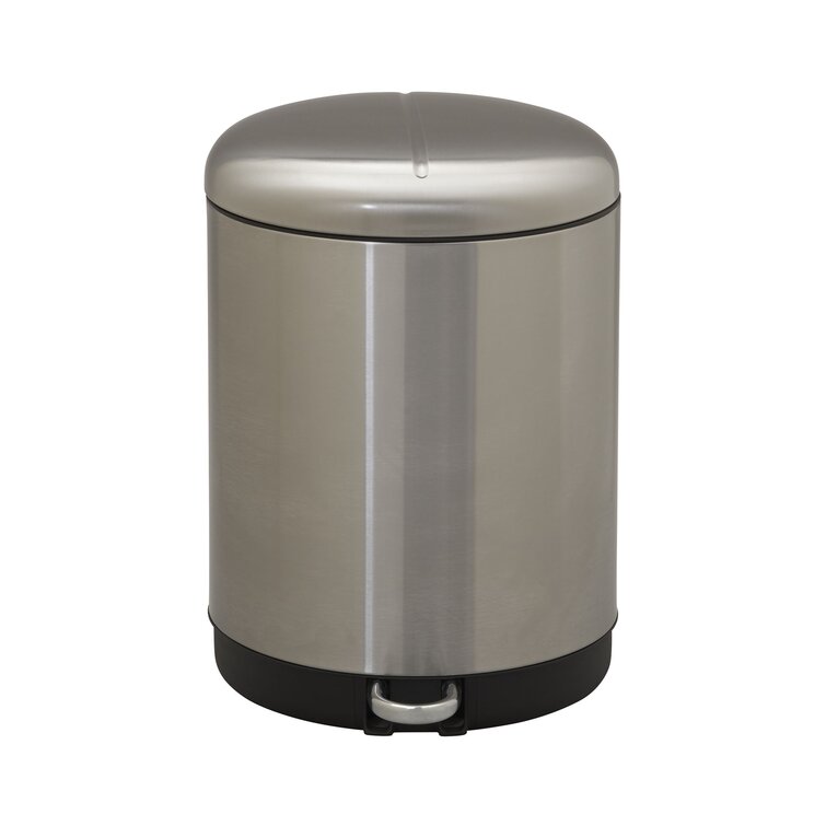 5 Gallon / 19 Liter SoftStep Semi-Round Step Pedal Trash Can