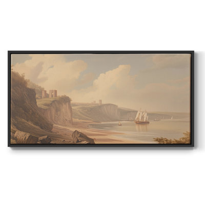 Série nautique - Cxxiv - Toile tendue avec châssis encadré - Prêt à être accroché