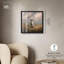 Décoration murale pour animal de compagnie «Meadow Watcher I» par Art Remedy, cadre noir, 25 x 25-773403207-773403256