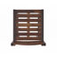 Ensemble de 2 tabourets d'extérieur en bois d'acacia Milos