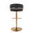 Loehr Adjustable Bar Stools with Rounded T Footrest-100480867-100480868