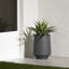 Pot à fleurs en plastique Dalya-86901335-86901334