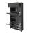 Slim Tipping Bucket Shoe Cabinet Set with 4 Flip Drawers