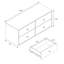 Commode double l 42,25 po Ailee-May