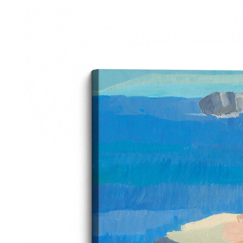 Irish Coastal Whimsy, grande impression sur toile, H 48 po x l 72 po