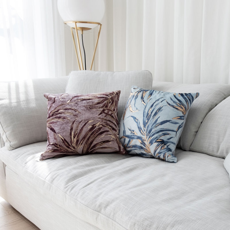 Beverly Hills Throw Pillow, Blue