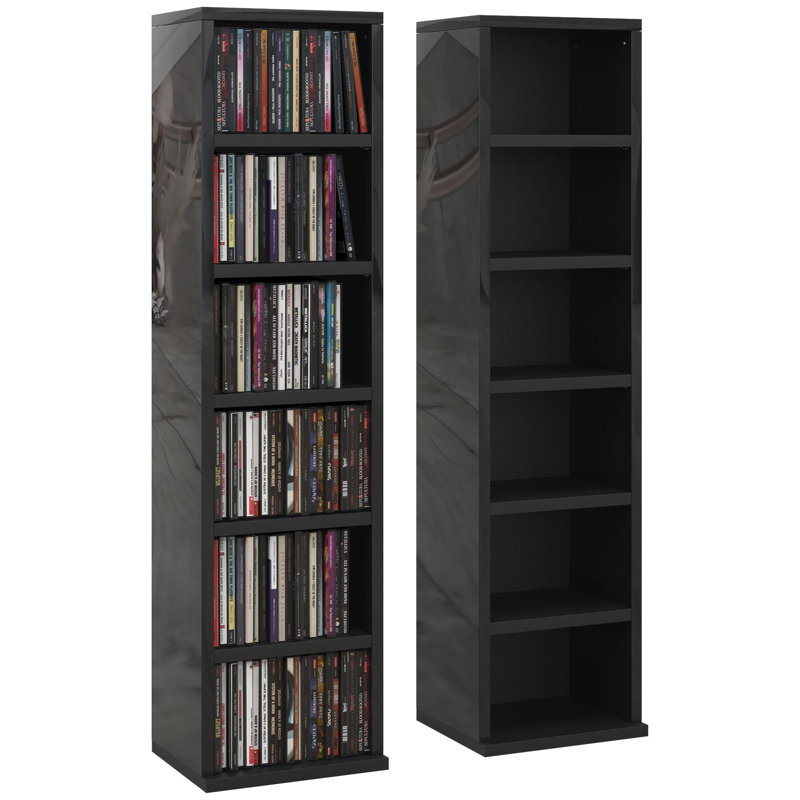 88.5cm H Media Shelves