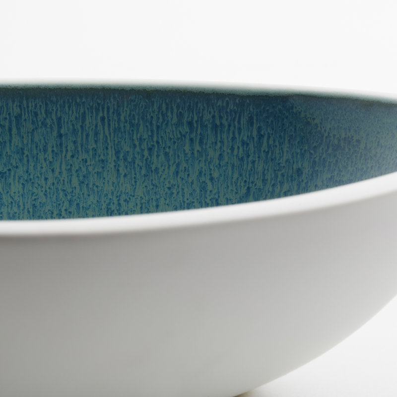 Nice Dream Ceramic Decorative Bowl, 2.75" H x 9.25" W x 7" D