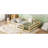 Natural Oak Full Size Floor Bed For , Pine Frame, Fence Design, Easy To Put Together, Multi - Use Material, Oak, Stable Structure, Setup And Comfortable-1459633495-1459633488