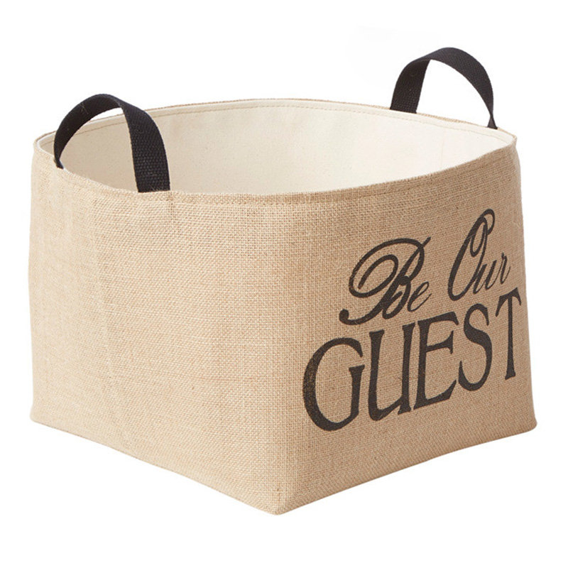 Rebrilliant Fabric Decorative Basket