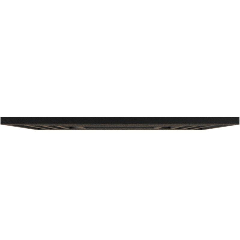 Médaillon de plafond percé en PVC de qualité architecturale Raven, H 26 po x l 26 po x P 0,75 po, Laiton antique