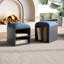 40cm Deep Blue Storage Benches
