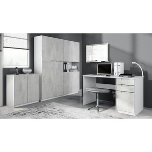 Bureau Norbert 90cm - blanc Moderne - Germania