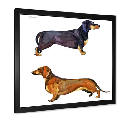 Décoration de teckel avec chien teckel