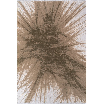 Tapis rectangulaire en coton Stefane