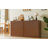 31.5-Inch Modern Wavy Sideboard, Curved Contour Design Storage Cabinet, 2-Door Cabinet With Storage Function, Suitable For Kitchen/Bedroom/Living Room-312855410