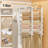 JOYBOS 7-Layer Stainless Steel Pants Rack, Multi-Functional Household Hanger, Storage Artifact for Scarves and Pants, Wardrobe Organizer & Display Rack,2pack