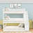 Triple Bunk Bed With Storage Staircase-77389400