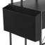 L-Shaped MDF Iron Computer Desk with Built-In Electrical Outlet-737119949-737827037