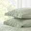 Ensemble de couvre-lit pour grand lit 3 pièces - chenille florale avec bordure frangée, mélange de coton respirant et, grande taille pour une utilisation à l'année, qualité de la fibre, approuvé, lavable à la machine-120954100-120954101