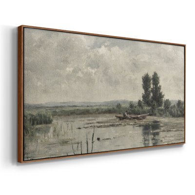 Série paysage - MLIV - Toile tendue avec châssis encadré - Prêt à être accroché