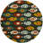 Kline Ikat Hand Tufted Wool Ikat Rug-1112440057