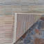 Tapis intérieur / extérieur rayé multicolore à tissage plat Ellenton-376811681