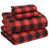 Red & Black/Plaid