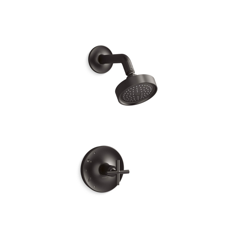 Purist Rite-Temp Shower Trim Kit With Cross Handle, 2.5 Gpm