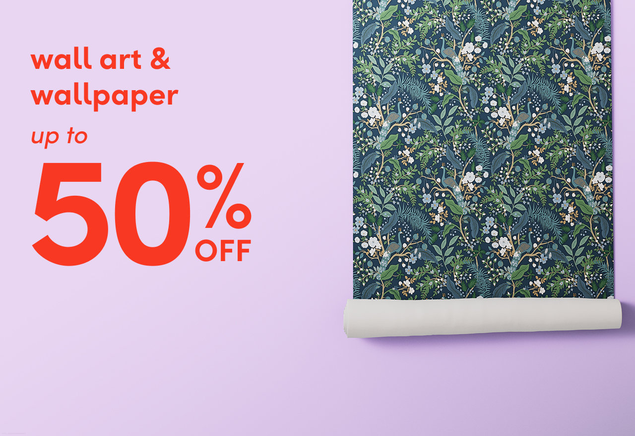 wall art & wallpaper sale